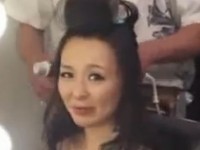 夫に会社のミーティングあるので遅くなると嘘を言ってＡＶ撮影に挑む人妻